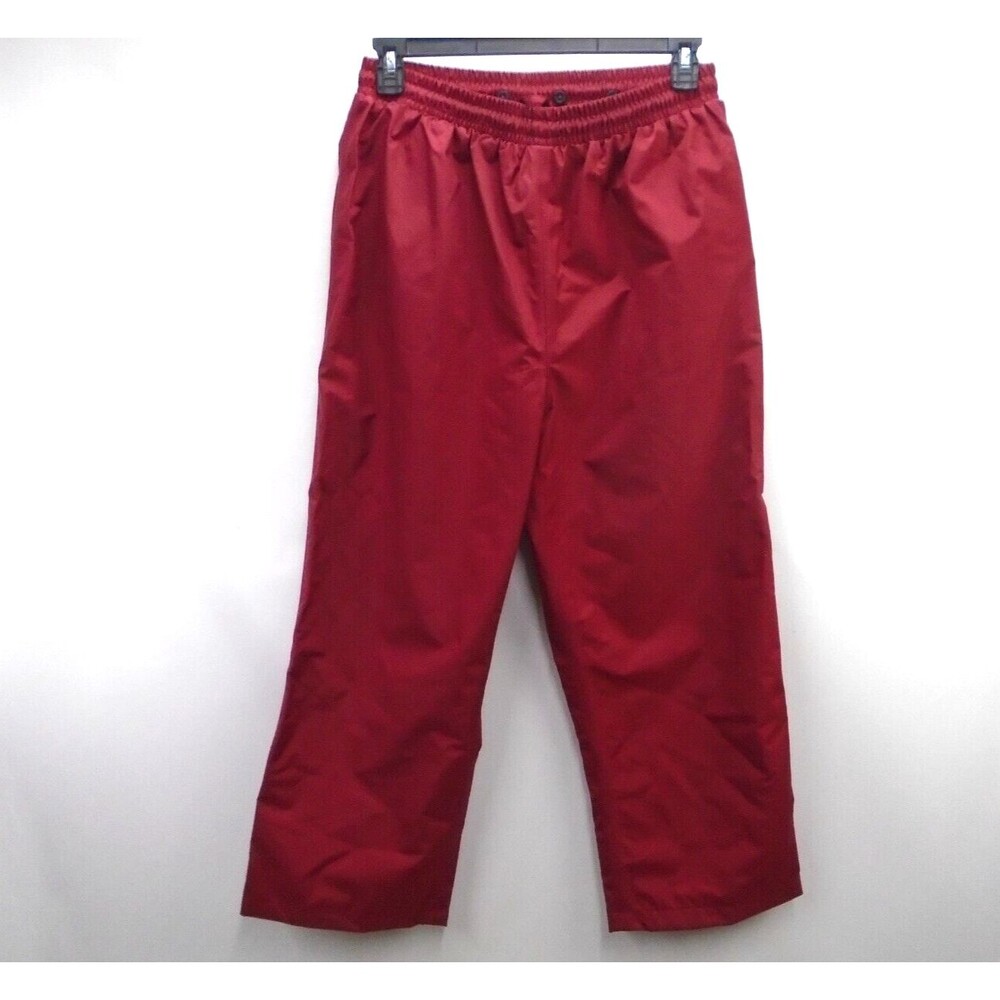 Cabela's Men's Red Gore-tex GTX Paclite Waterproof Shell Pants Size L